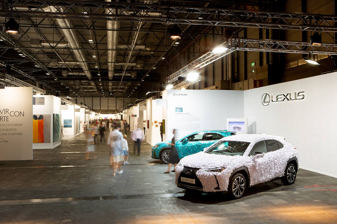 Fotogalería: Lexus exhibe en Arco las obras ganadoras del concurso de diseño UX Art Car