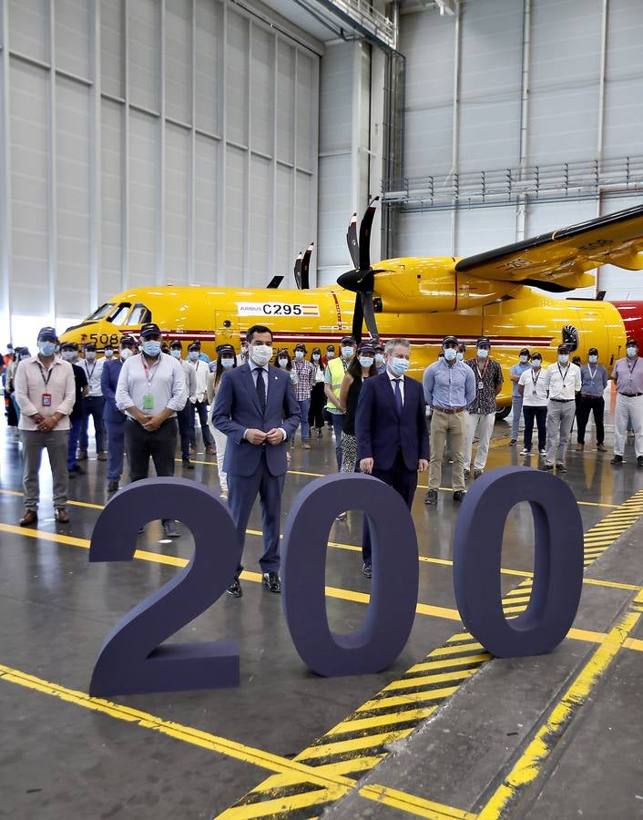 En imágenes, Airbus entrega su avión 200 del modelo C295