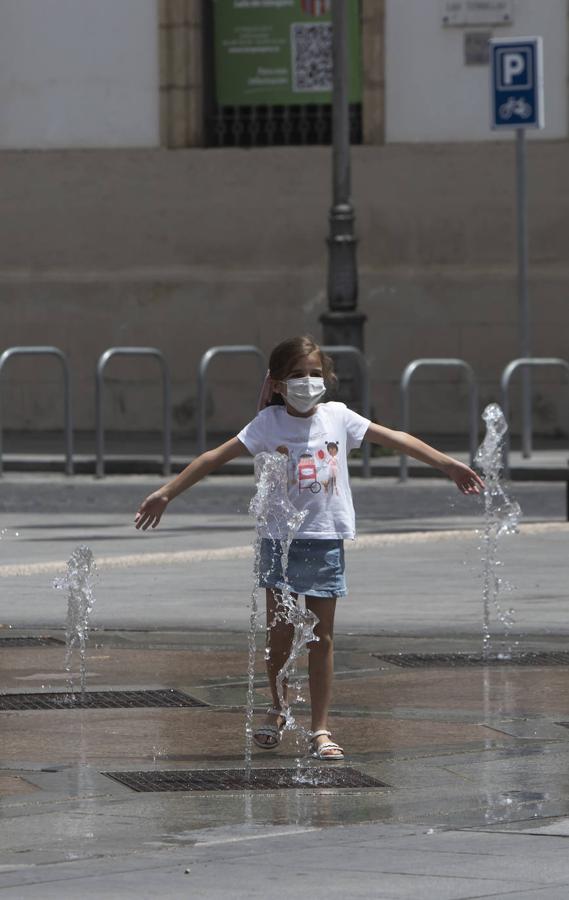 La primera jornada de la ola de calor en Córdoba, en imágenes