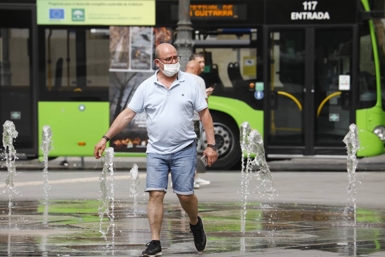 Ola de calor Córdoba | Paisaje desértico de un domingo a 40 grados