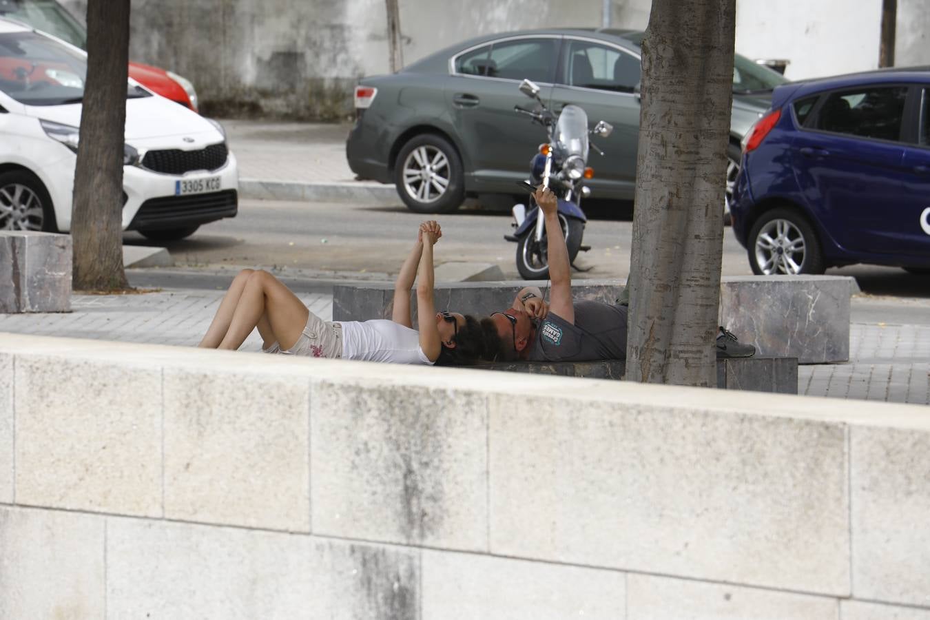 Ola de calor Córdoba | Paisaje desértico de un domingo a 40 grados