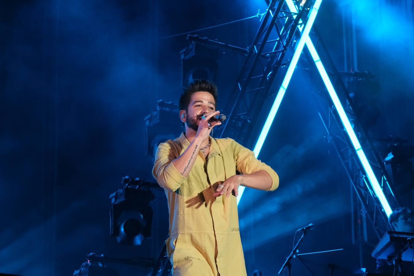 FOTOS: El colombiano Camilo en el Concert Music Festival de Chiclana