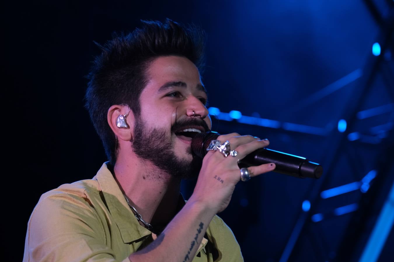 FOTOS: El colombiano Camilo en el Concert Music Festival de Chiclana