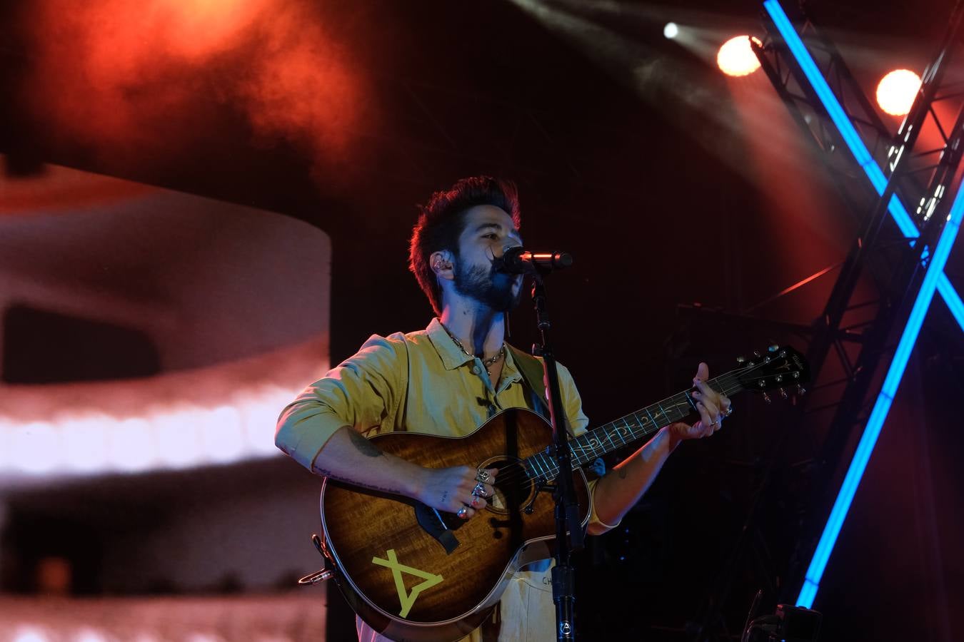 FOTOS: El colombiano Camilo en el Concert Music Festival de Chiclana