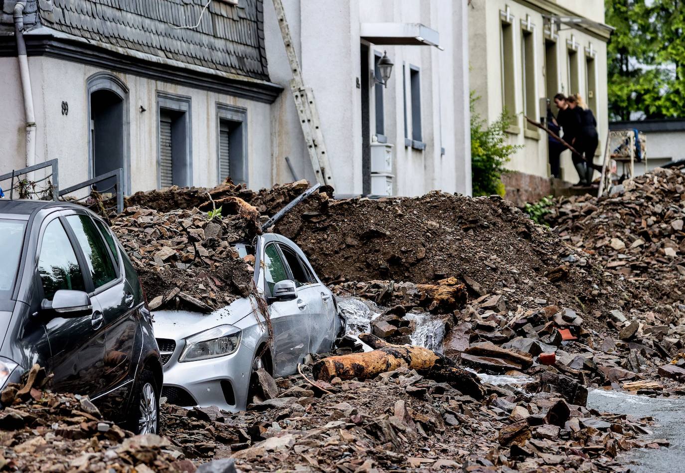 En imágenes: los destrozos causados por las inundaciones en Alemania