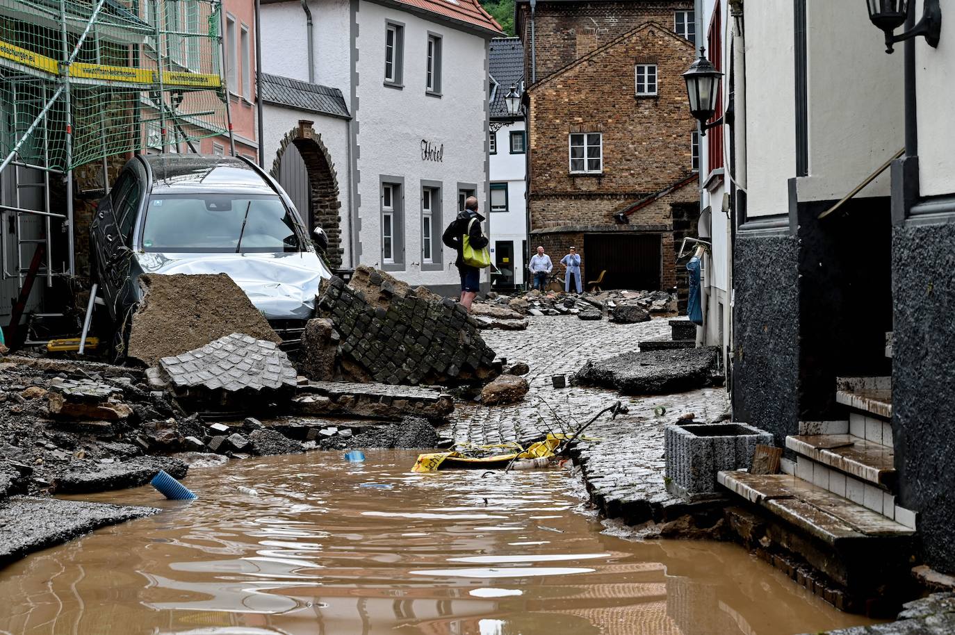 En imágenes: los destrozos causados por las inundaciones en Alemania