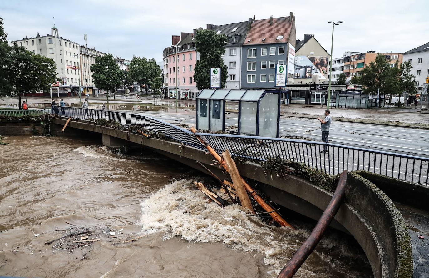 En imágenes: los destrozos causados por las inundaciones en Alemania