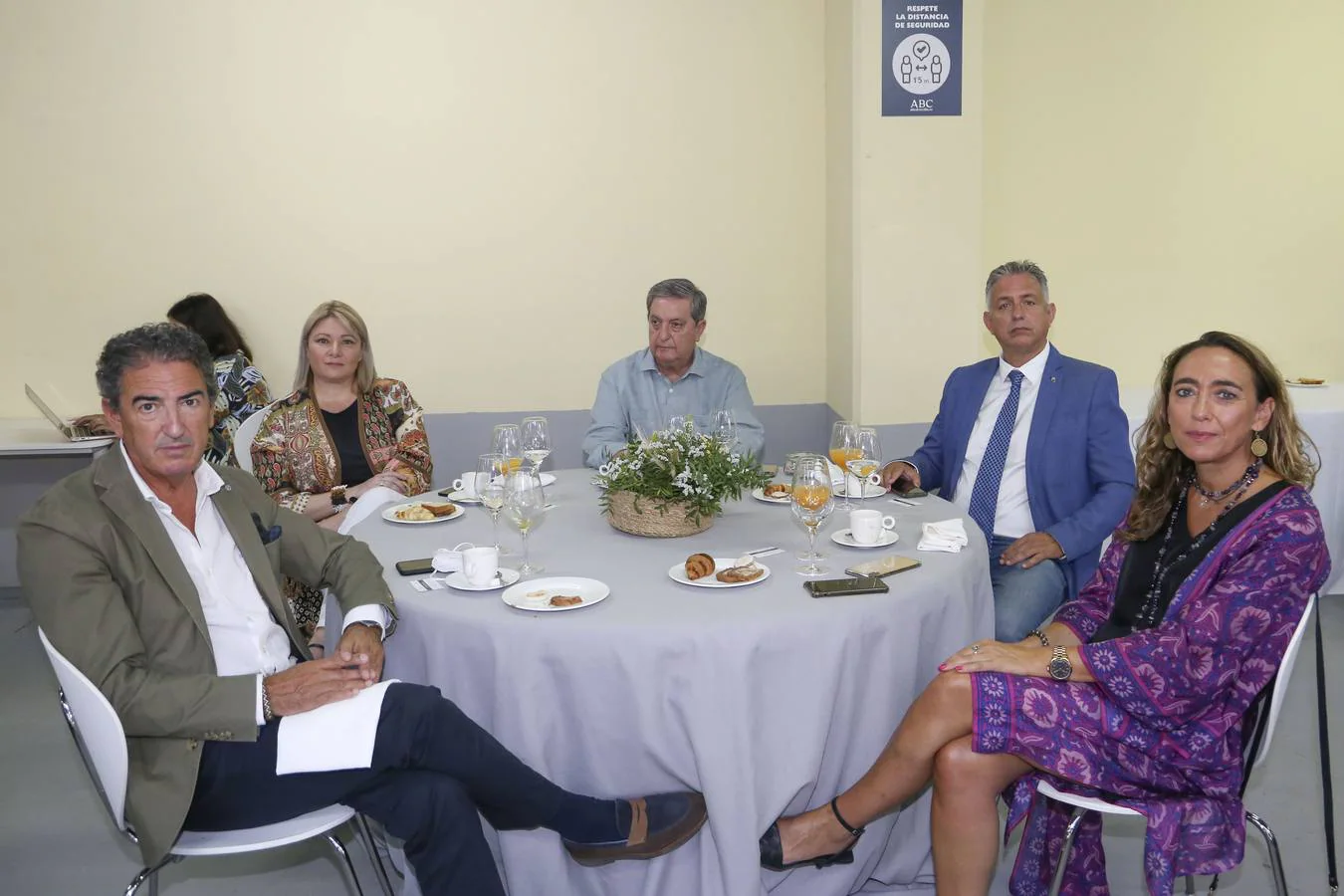 Miguel Ángel Ortiz, Cristina Ramos, José María Rueda, Juan Manuel Nieblas y Carmen Rodriguez