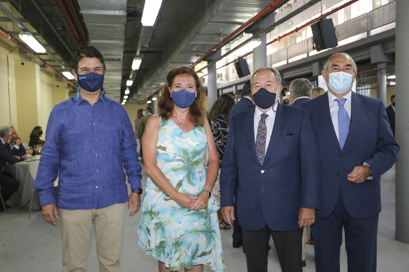 José Manuel Montero, María Dolores Rincón, Alfonso Carmona y Juan Manuel Contreras