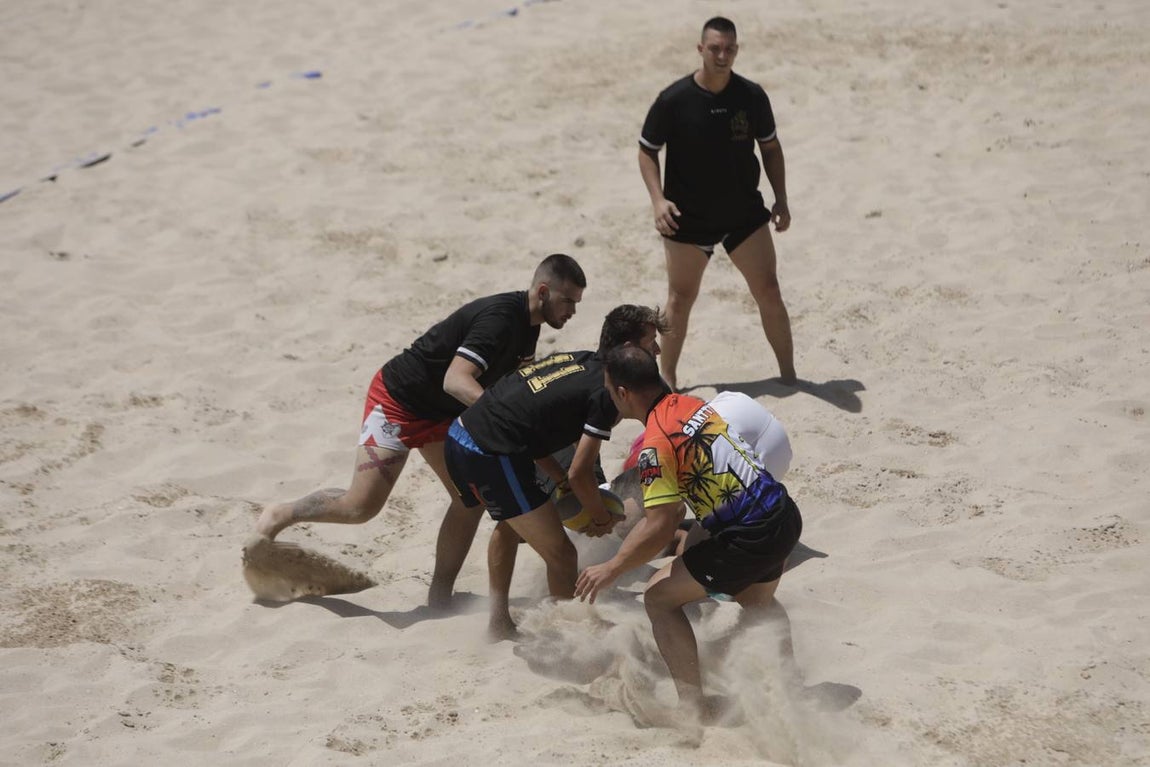 Rugby playa en la Victoria