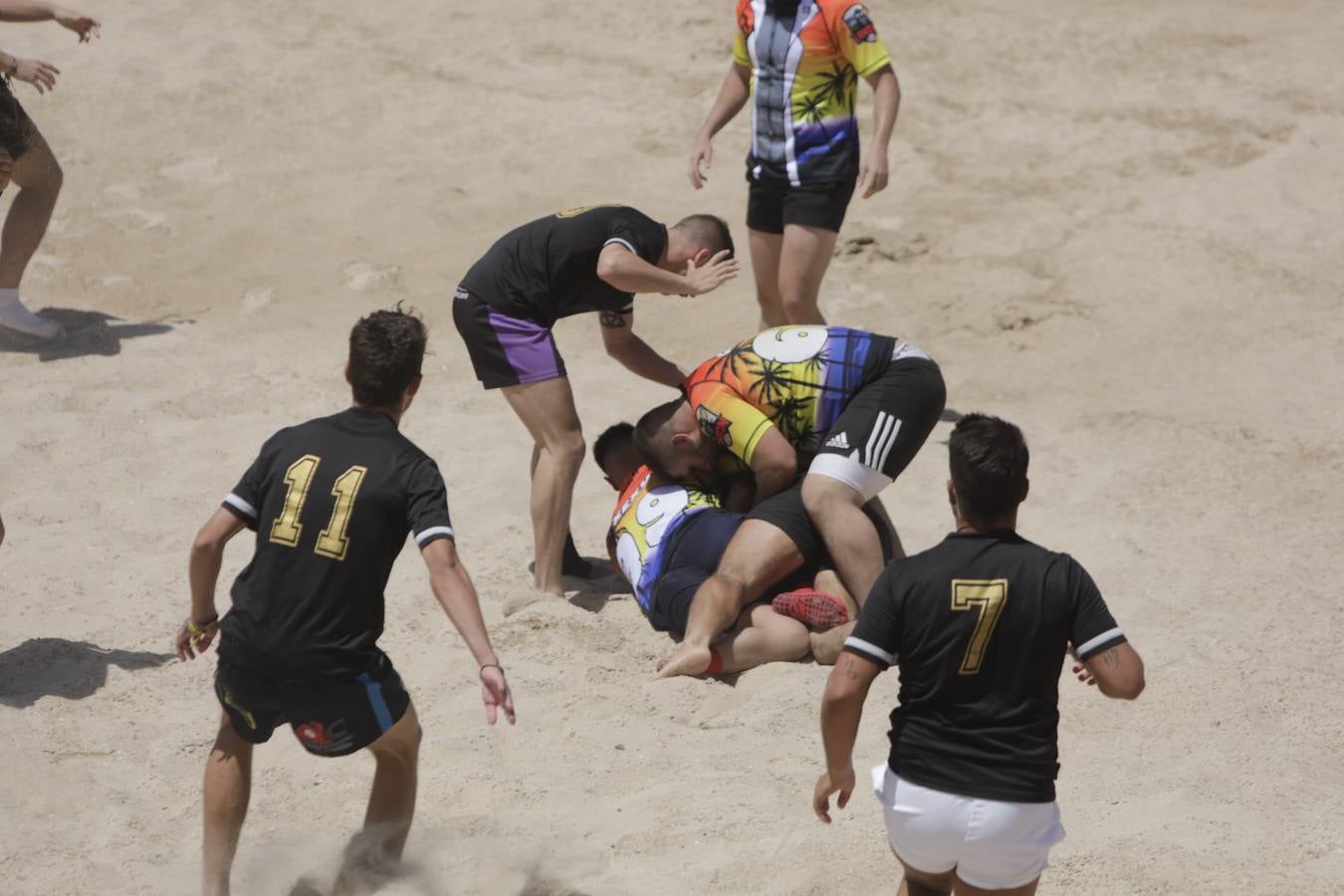 Rugby playa en la Victoria