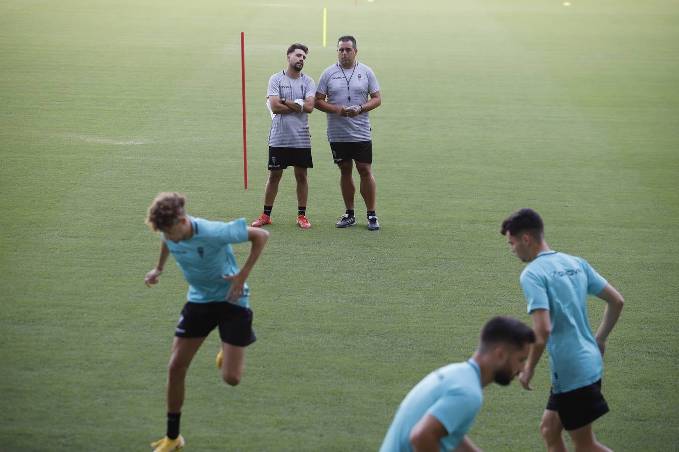 El primer entrenamiento del Córdoba CF, en imágenes