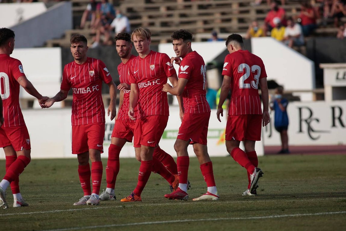 Victoria del Sevilla FC ante Las Palmas (1-0)