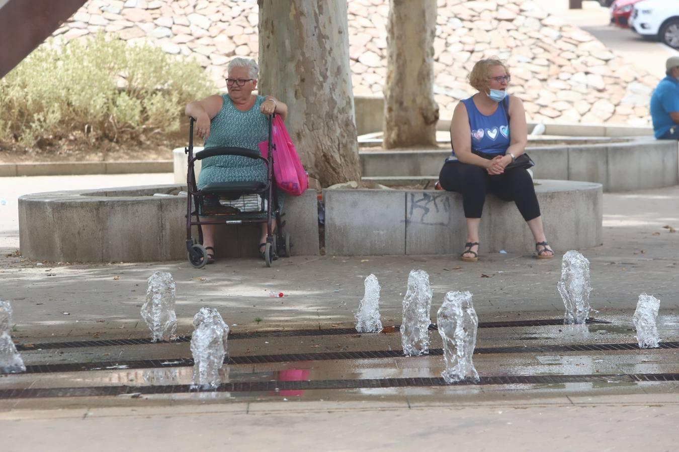 El combate al calor en el Sector Sur de Córdoba, en imágenes