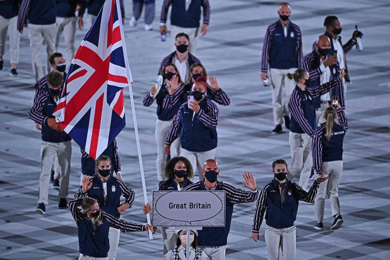 Las mejores imágenes de la ceremonia inaugural de los Juegos de Tokio