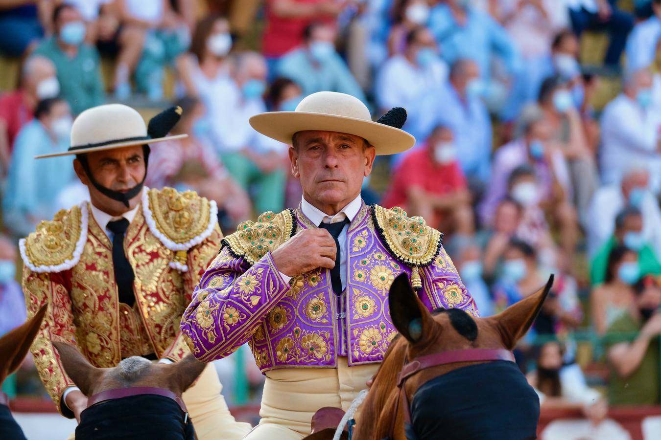 Morante de la Puebla, Manzanares y Pablo Aguado han regresado a la plaza de toros de Jerez de la Frontera después de dos años por la aplazada Feria del Caballo de 2021