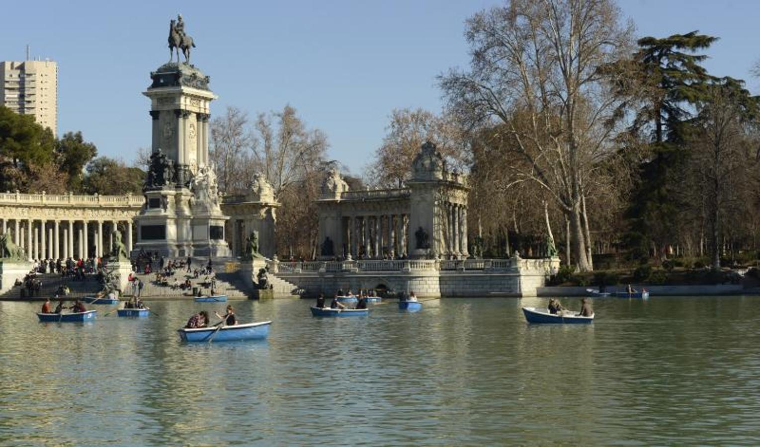 El estanque del Retiro. 