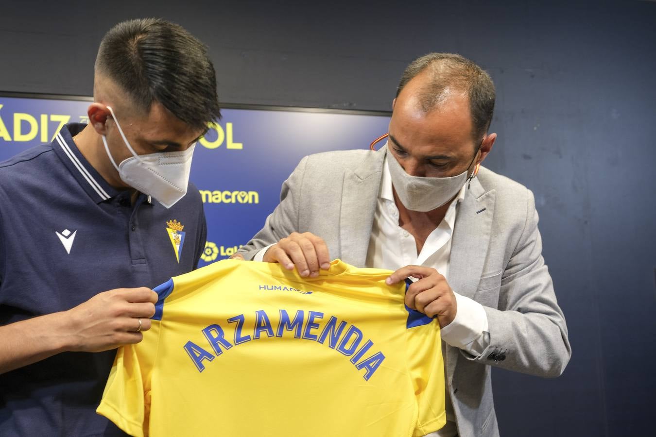 Cádiz C.F.: Presentación de Arzamendia