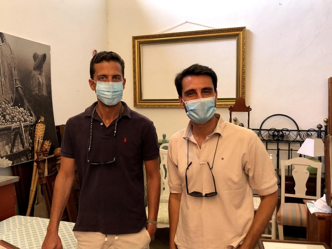 Alberto Sánchez y Jose Gamboa. 