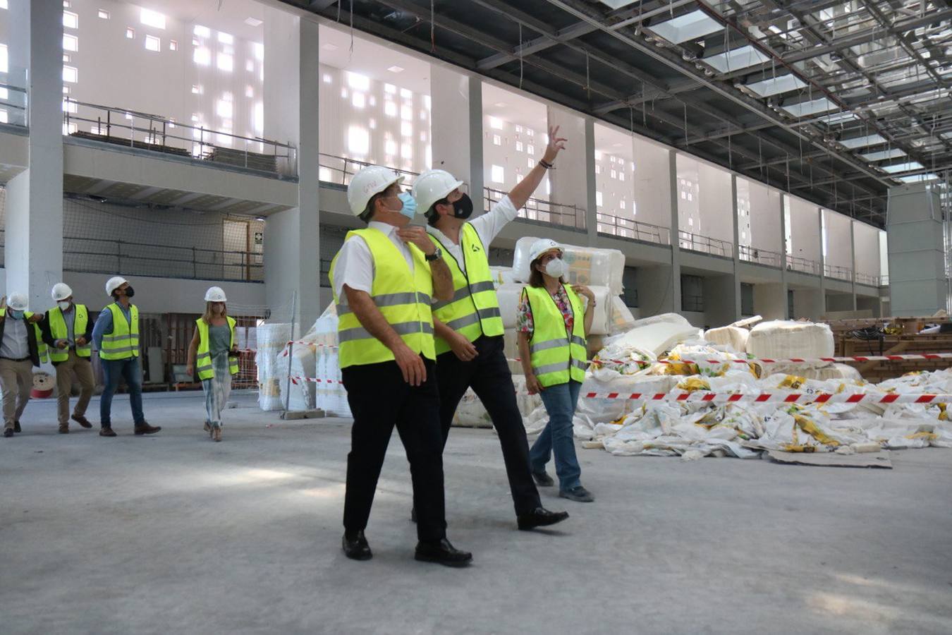 En imágenes, el estado de las obras del Centro de Exposiciones, Ferias y Convenciones de Córdoba