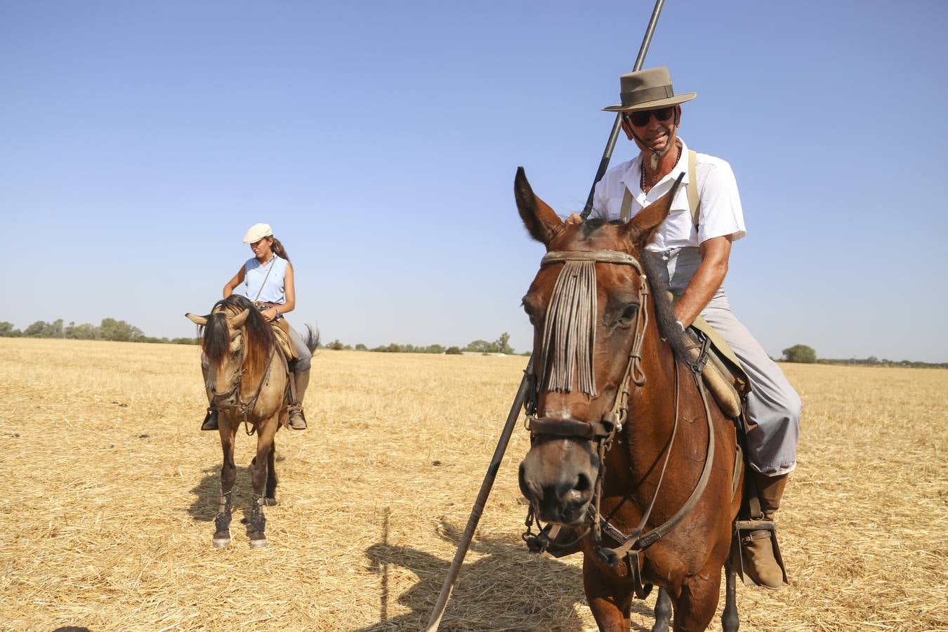 Visita a la finca La Ruiza, que alberga los toros de la próxima corrida en el Puerto de Santa María