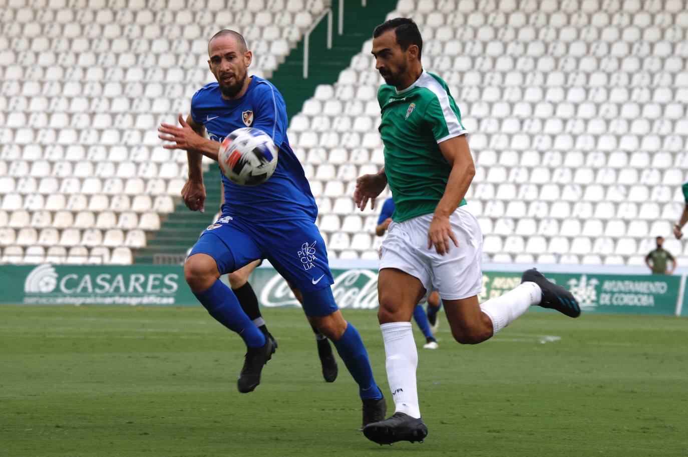 El primer partido de pretemporada del Córdoba CF ante el Linares, en imágenes