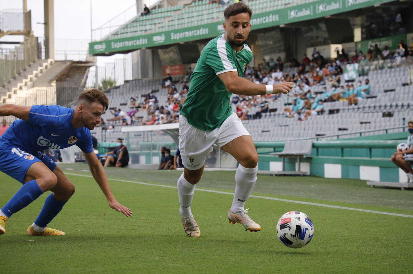 El primer partido de pretemporada del Córdoba CF ante el Linares, en imágenes