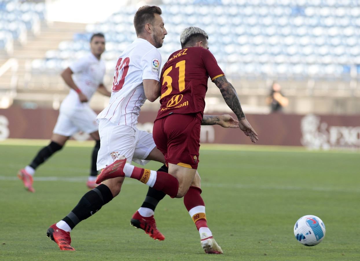 El partido del Sevilla FC - AS Roma, en imágenes