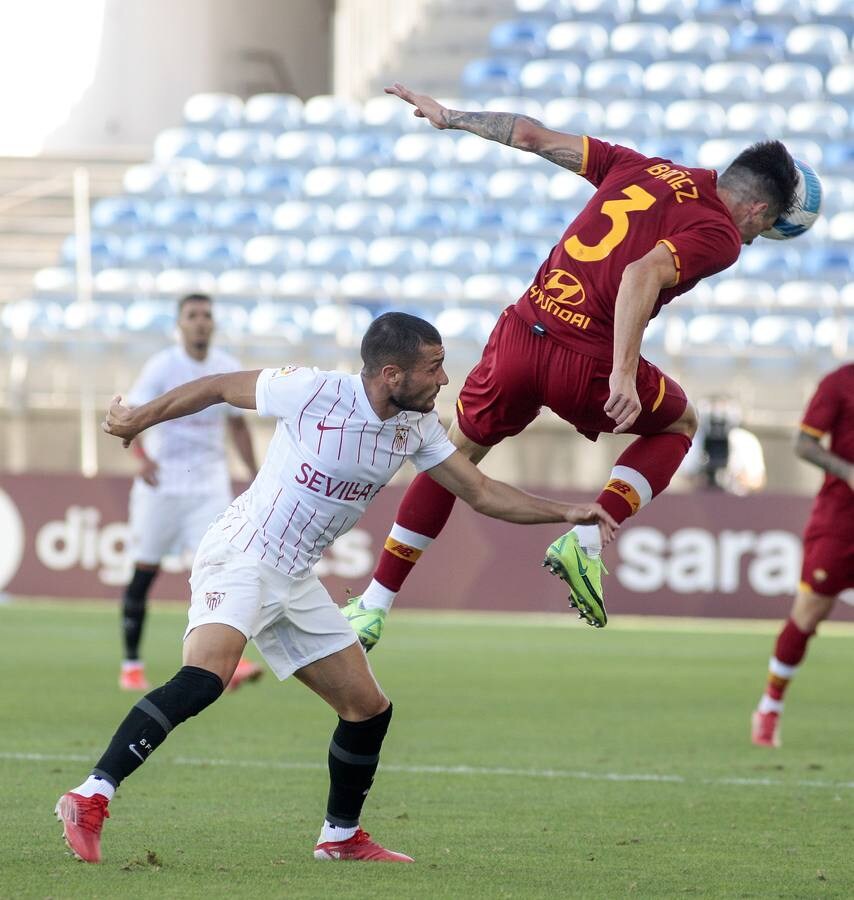 El partido del Sevilla FC - AS Roma, en imágenes
