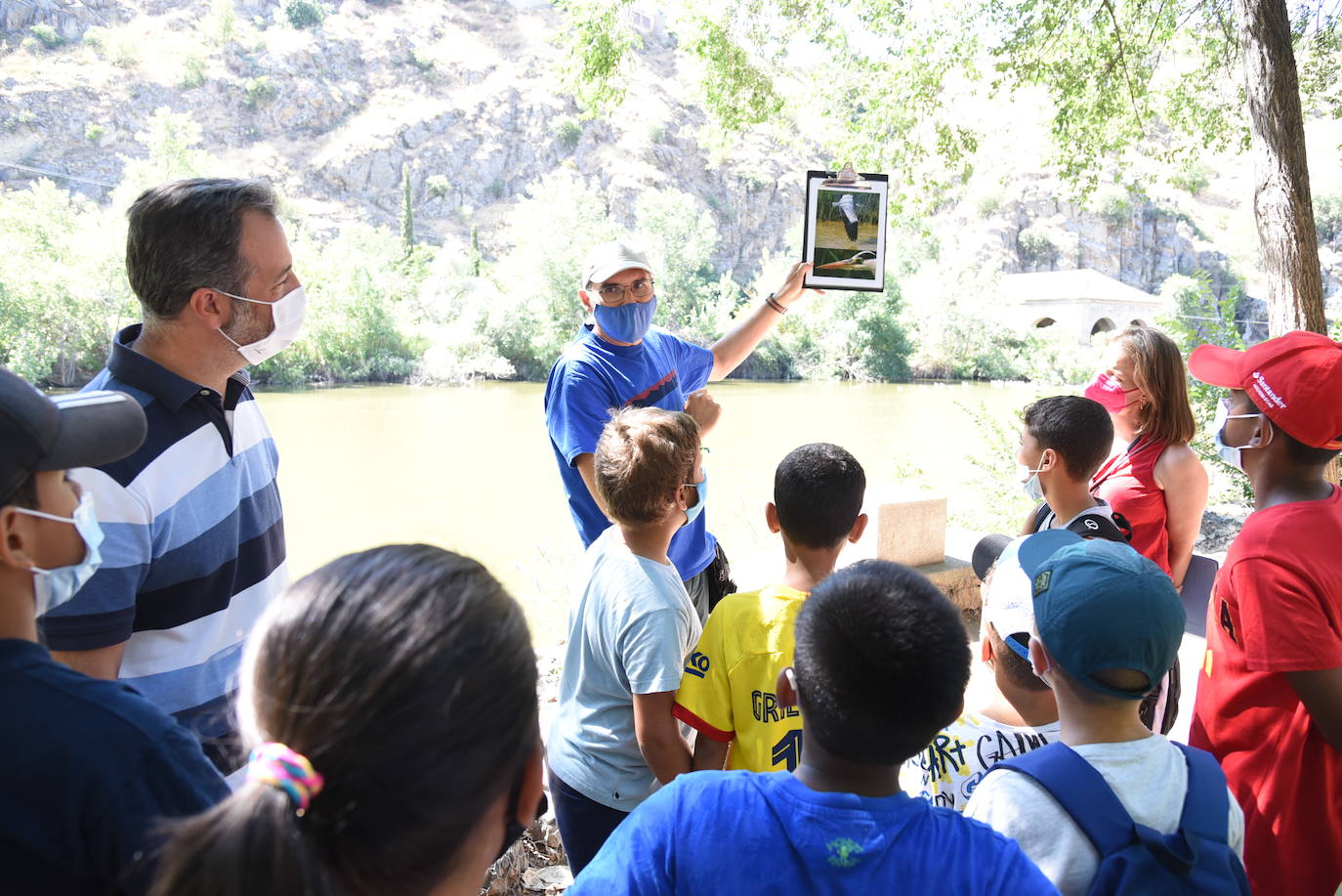 De ruta para conocer los secretos de la senda ecológica de Toledo