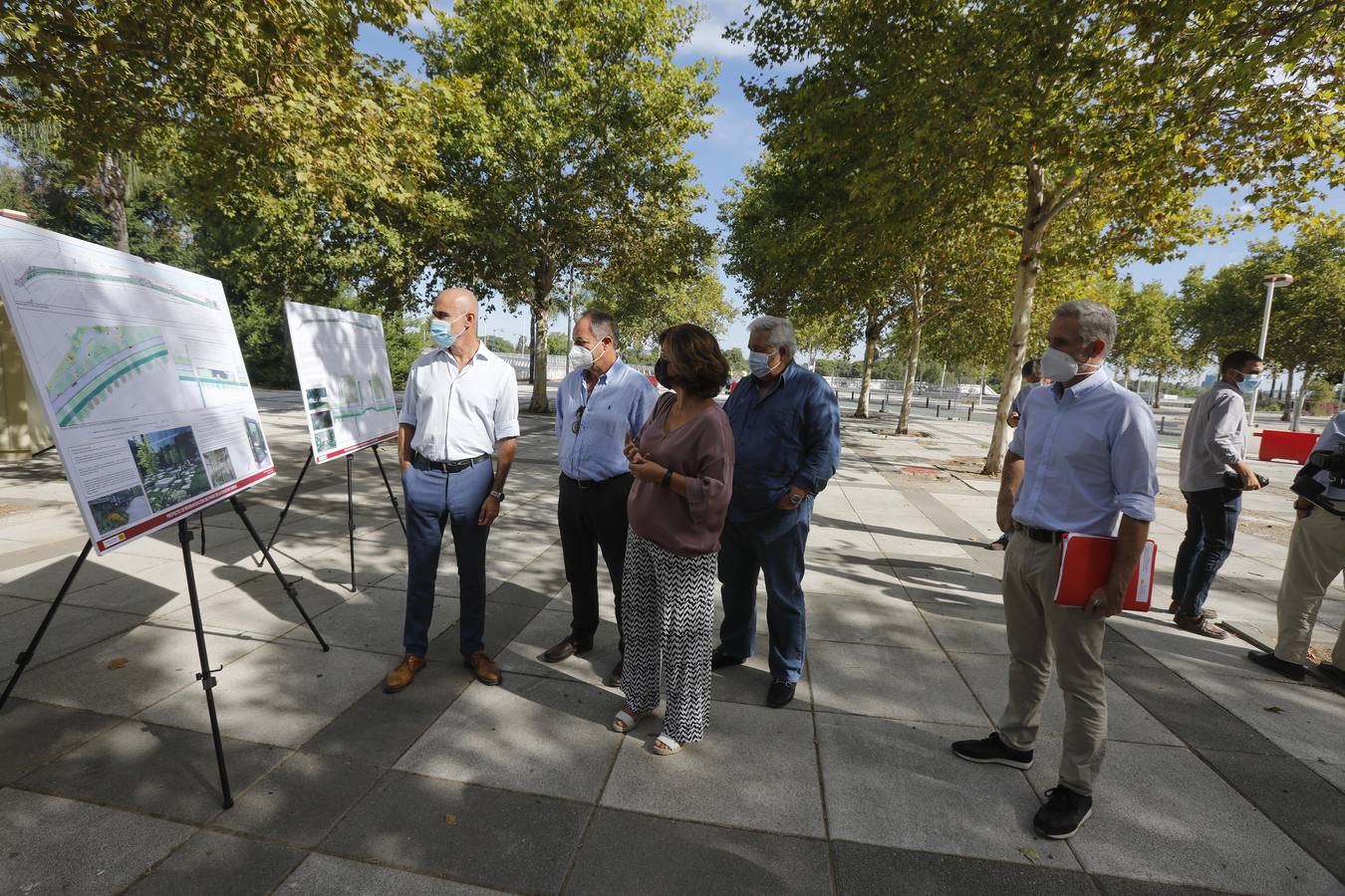 En imágenes, arrancan las obras en la calle Torneo