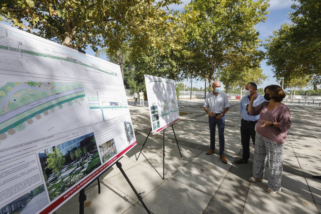 En imágenes, arrancan las obras en la calle Torneo