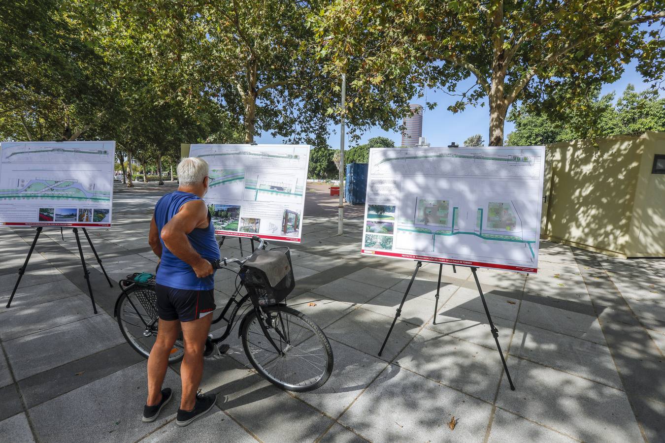 En imágenes, arrancan las obras en la calle Torneo