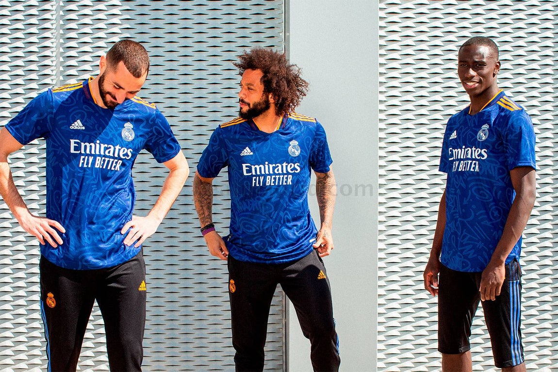 Así es la segunda camiseta del Real Madrid