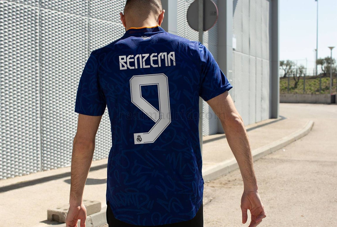 Así es la segunda camiseta del Real Madrid