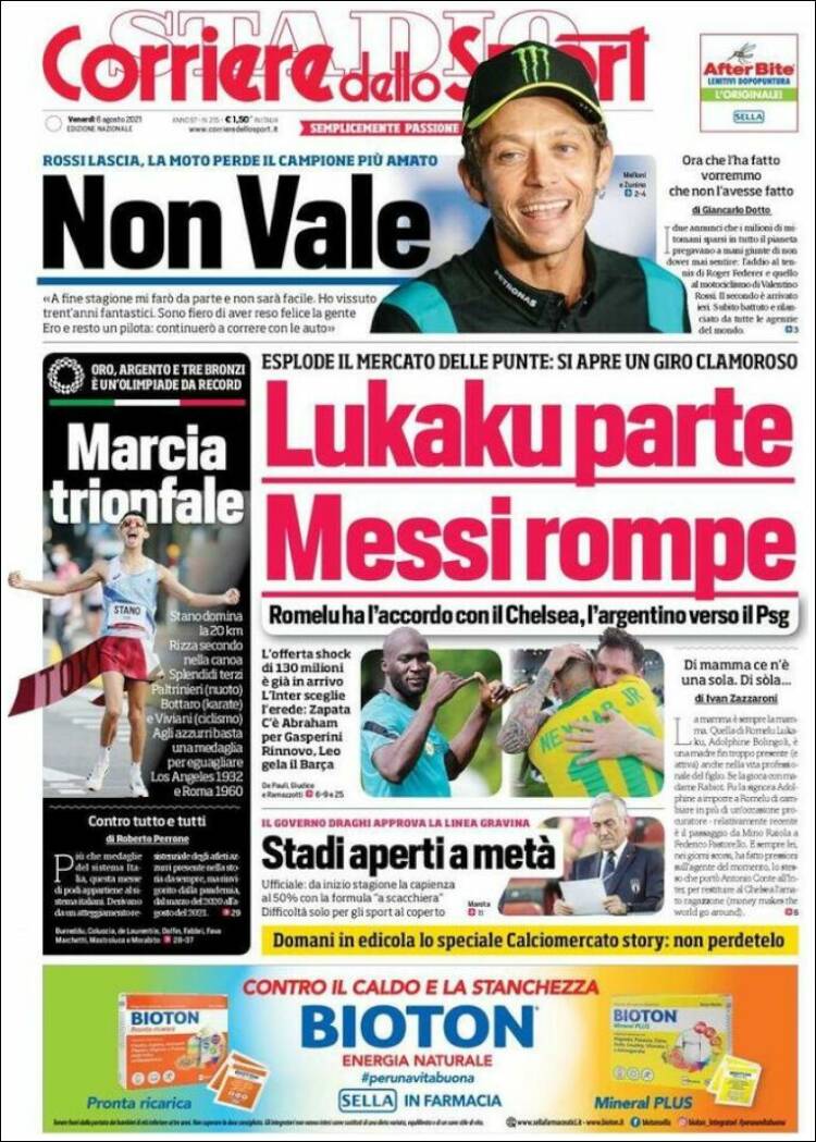 La reacción de la prensa mundial al adiós de Messi al Barça