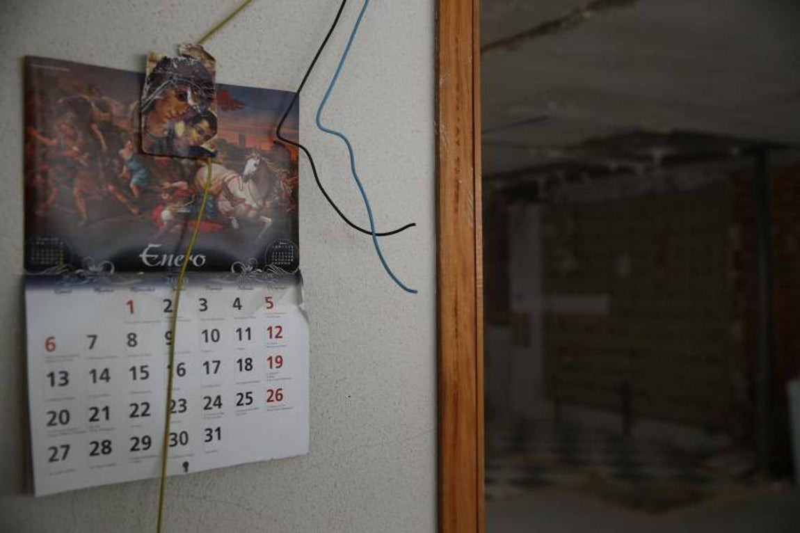 En imágenes: El edificio parroquial de La Paloma, siete meses después de la explosión