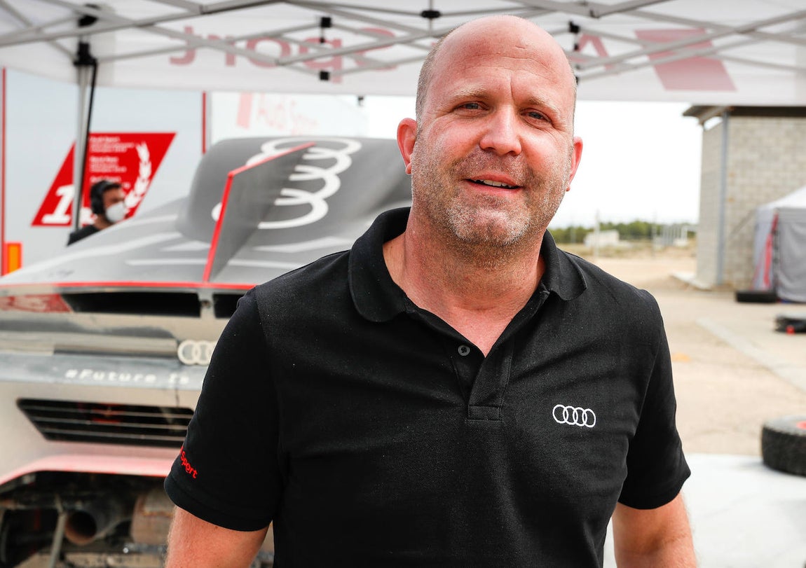 El prototipo de Audi para el Rally Dakar completa ocho días de pruebas en España