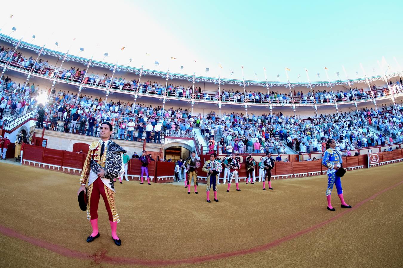 Pablo Aguado y José  María Manzanares,  en el mano a mano de El Puerto de Santa María