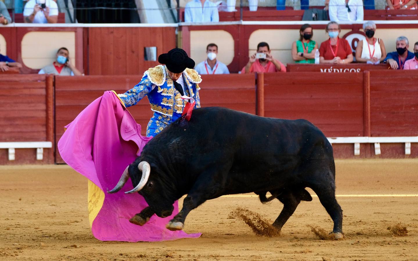 Pablo Aguado y José  María Manzanares,  en el mano a mano de El Puerto de Santa María