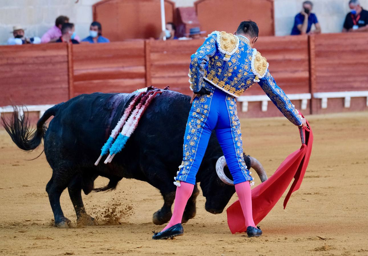 Pablo Aguado y José  María Manzanares,  en el mano a mano de El Puerto de Santa María