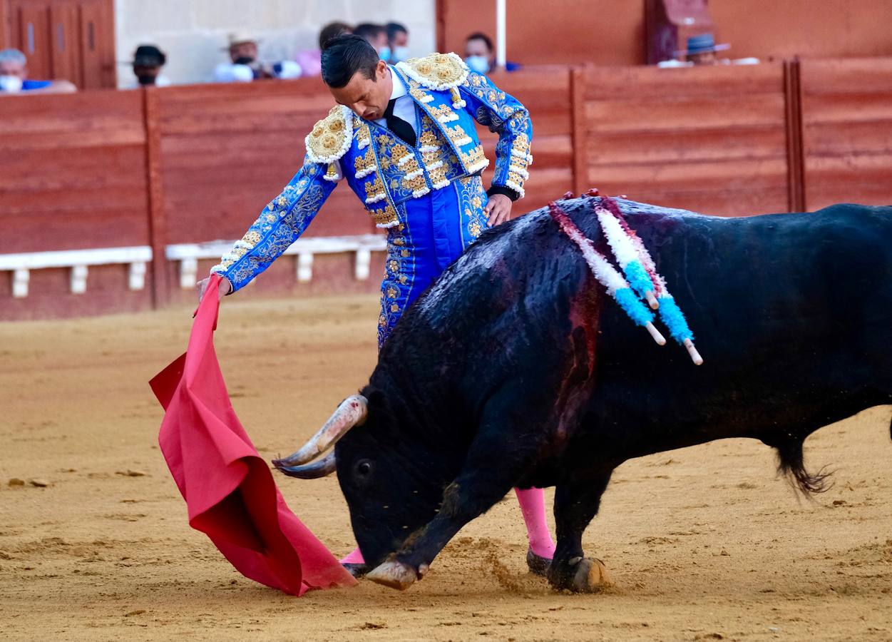 Pablo Aguado y José  María Manzanares,  en el mano a mano de El Puerto de Santa María