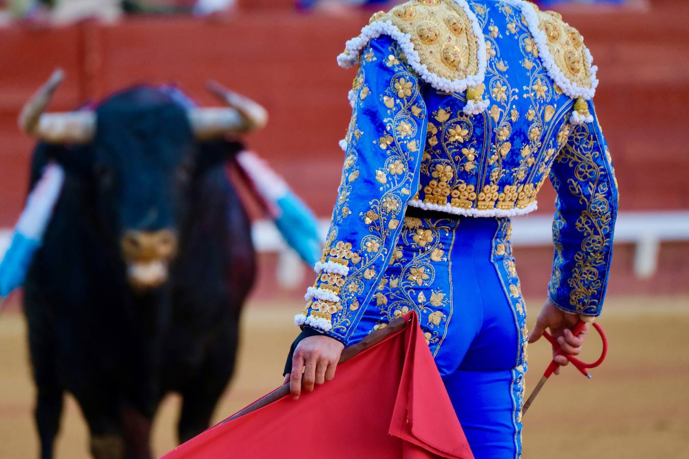 Pablo Aguado y José  María Manzanares,  en el mano a mano de El Puerto de Santa María