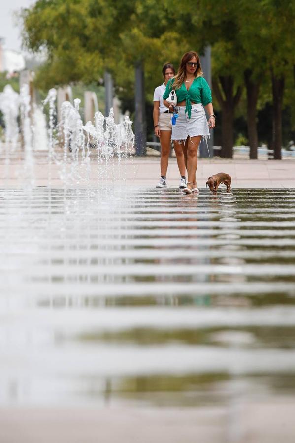 En imágenes, Córdoba se prepara para la gran ola de calor del verano