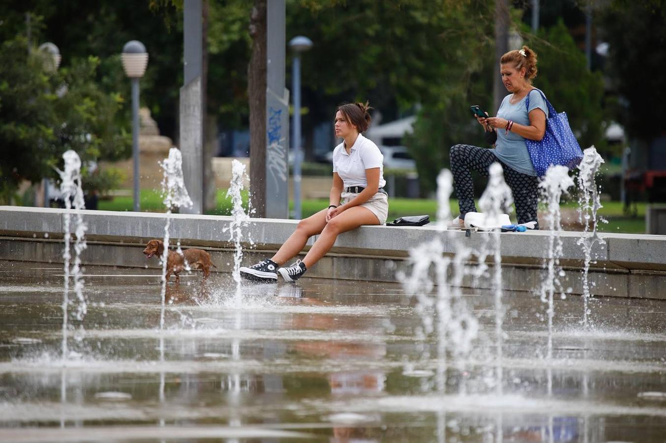 En imágenes, Córdoba se prepara para la gran ola de calor del verano