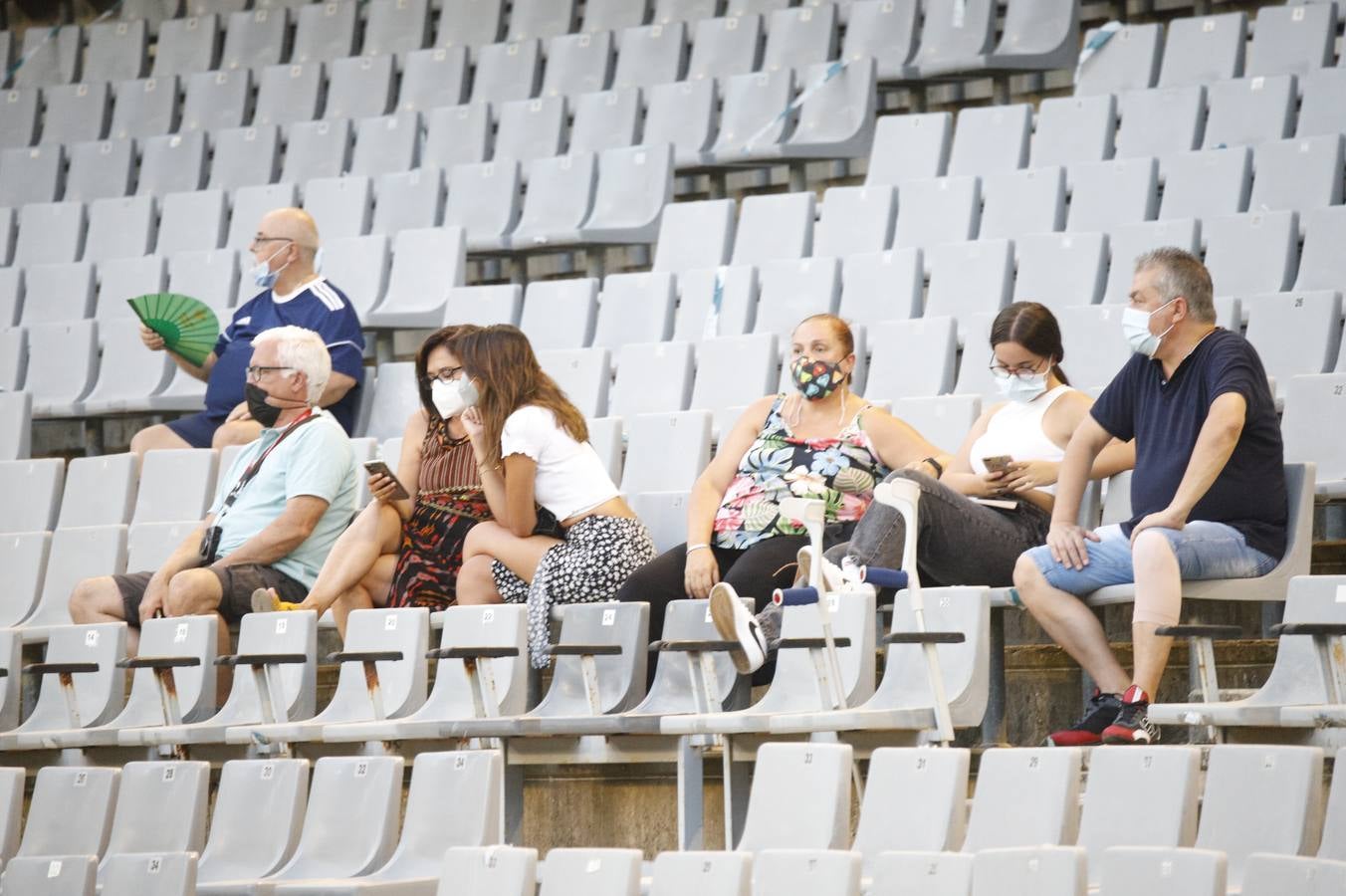 El regreso del público en el Córdoba-Rayo Majadahonda, en imágenes