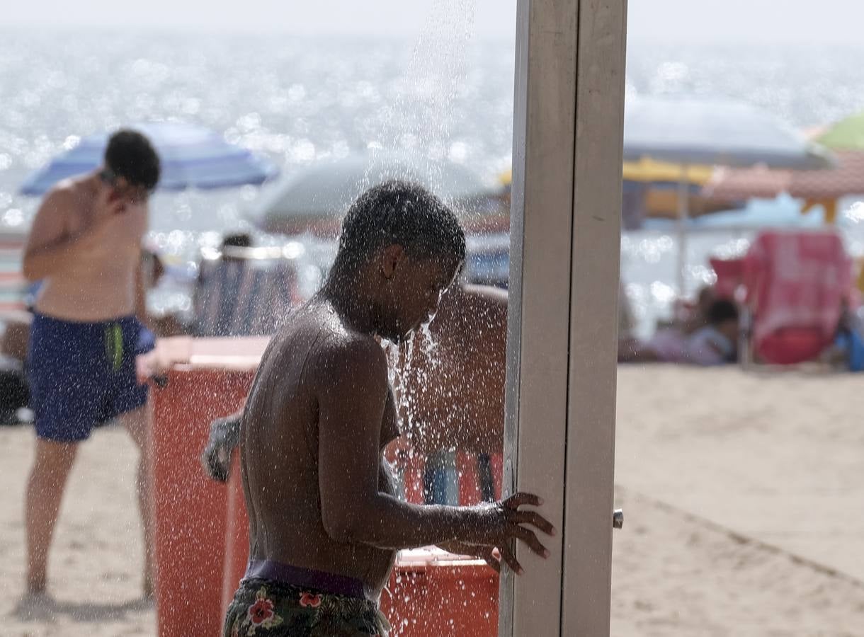 Fotos: La ola de calor en cádiz