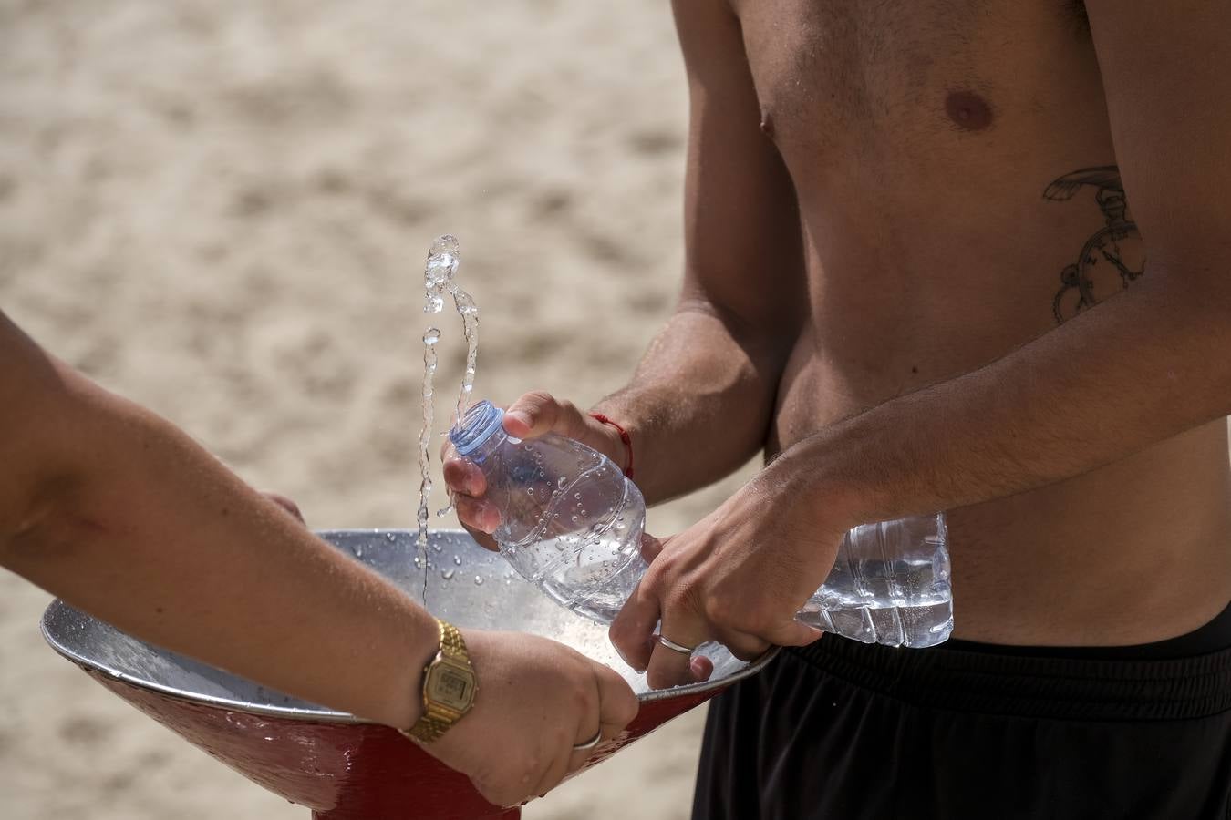 Fotos: La ola de calor en cádiz