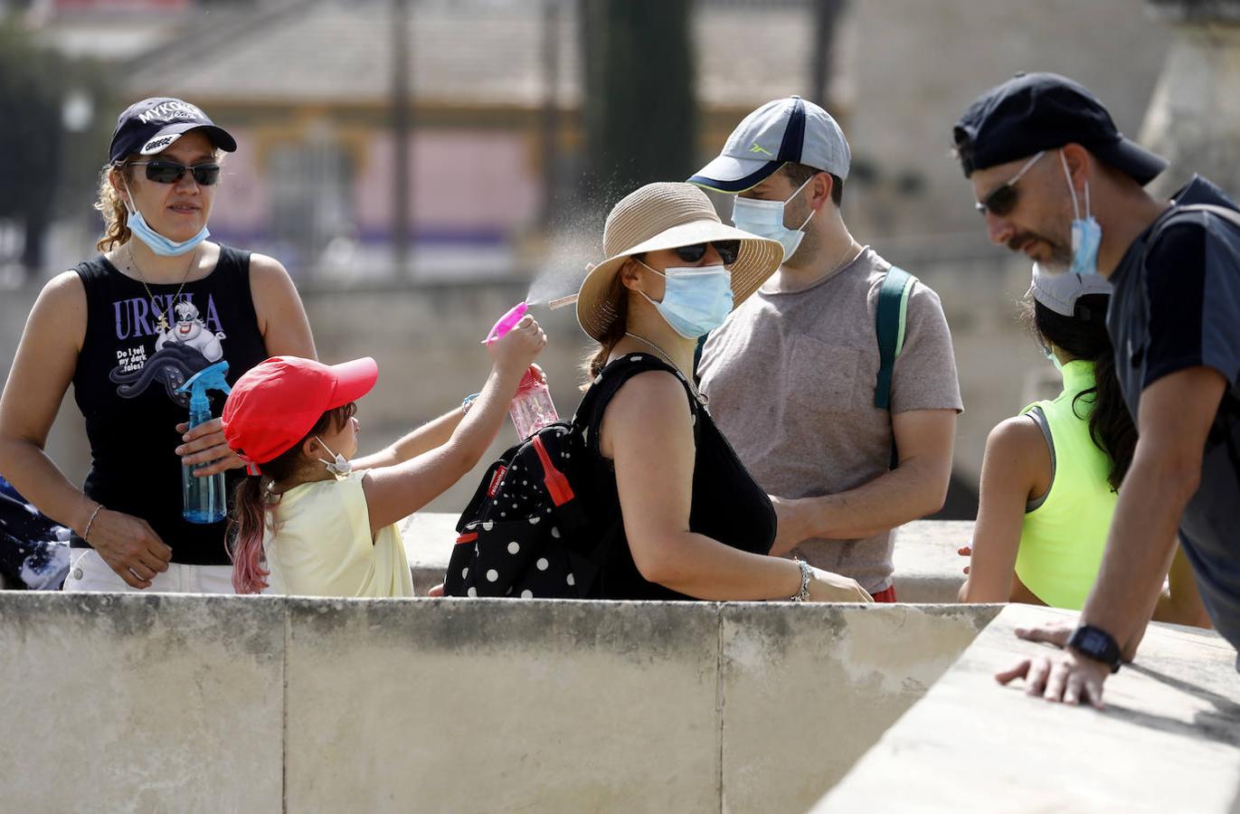 En imágenes, el día más caluroso del verano en Córdoba