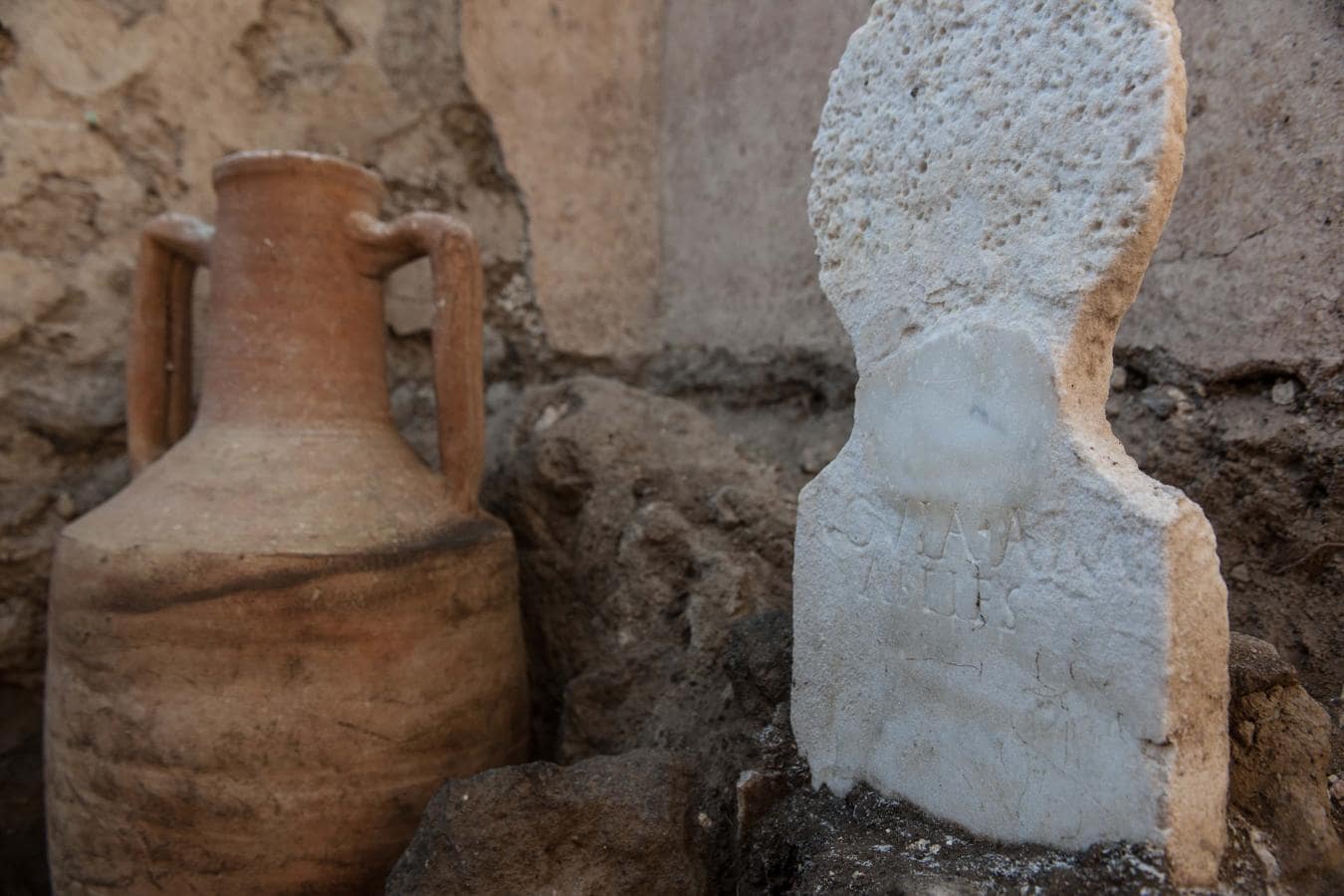En imágenes: La espectacular tumba de Marcus Venerius Secundio en Pompeya